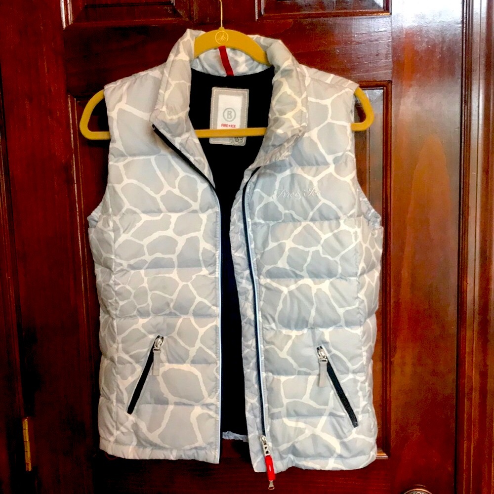 Bogner Fire & Ice Down feather Ski Vest XS size 4